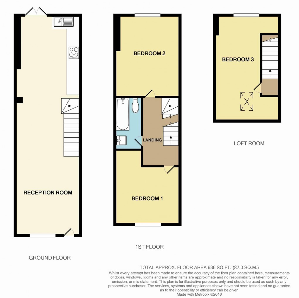 Floorplan for Minster Avenue, SUTTON, Surrey