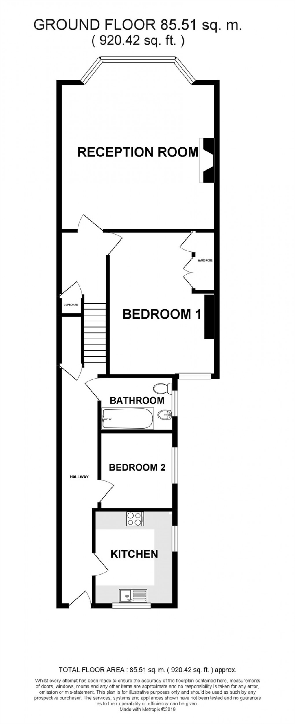 Floorplan for Woodcote Mews, WALLINGTON, Surrey