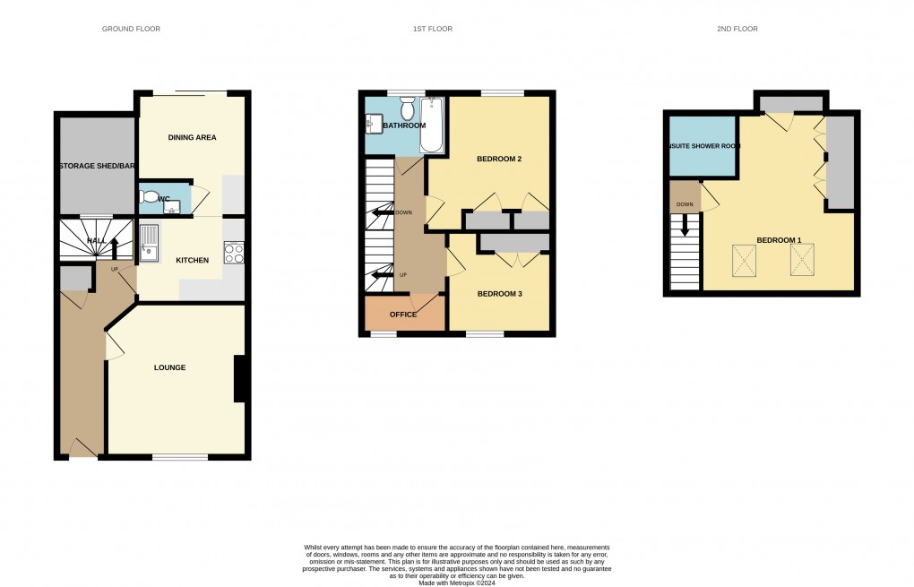 Floorplan for Wendling Road, Sutton, Surrey