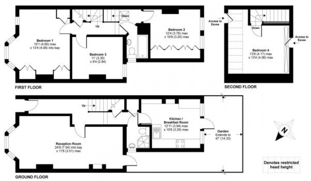 Floorplan for Eswyn Road, London