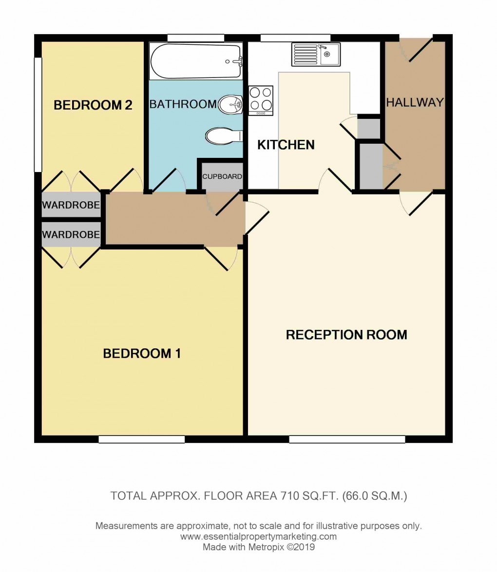 Floorplan for Springfield Road, Wallington, Surrey